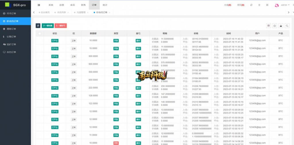 多语言SGX Bond Pro交易所源码/秒合约交易系统/理财认购矿机闪兑贷款