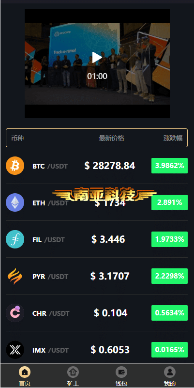 海外多语言矿机源码/区块链云矿机/云算力矿机/多级分销