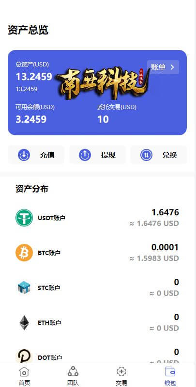 TVCBOT量化机器人源码/区块链投资系统/量化交易源码/前端uinapp